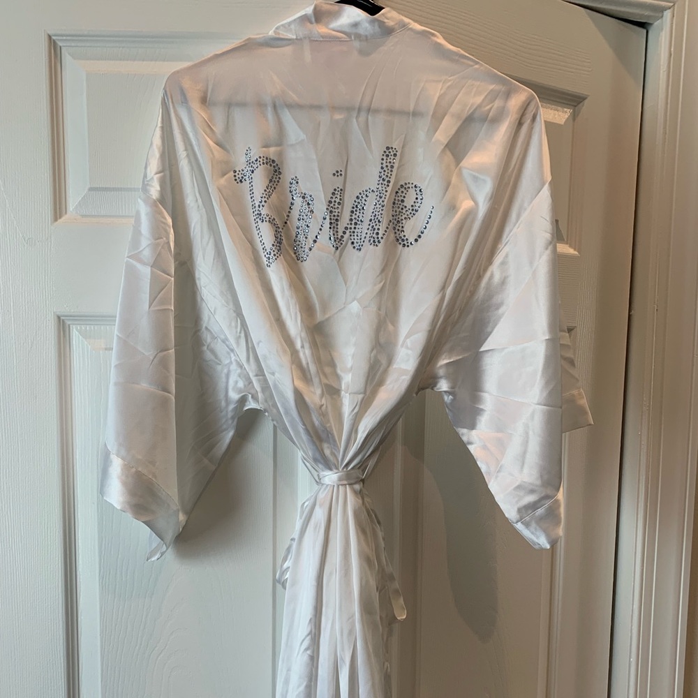 Victoria Secret Bride White robe
